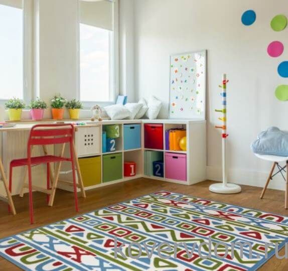 Детский развивающий ковер PTT Sorona JOYFUL KIDS Алфавит Ацтеков