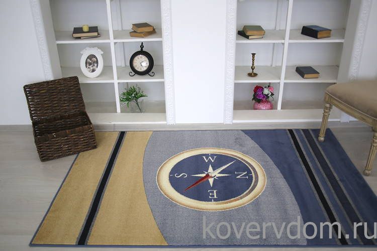 Ковер Морской с компасом